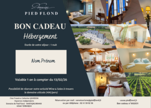 Bon Cadeau hébergement 1 nuit